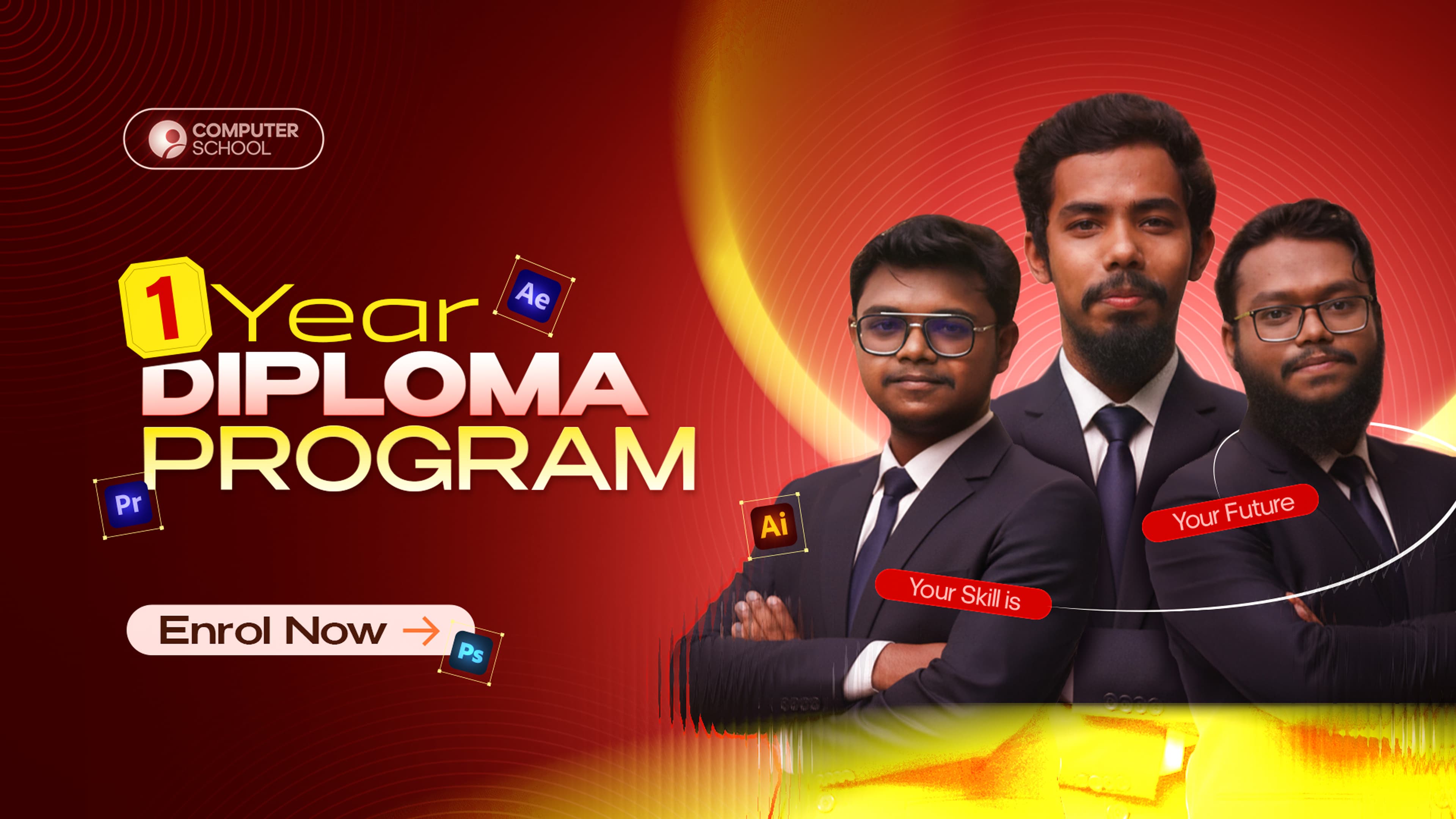  Diploma in Graphic Design & Video Editing ( Batch 02 ) 