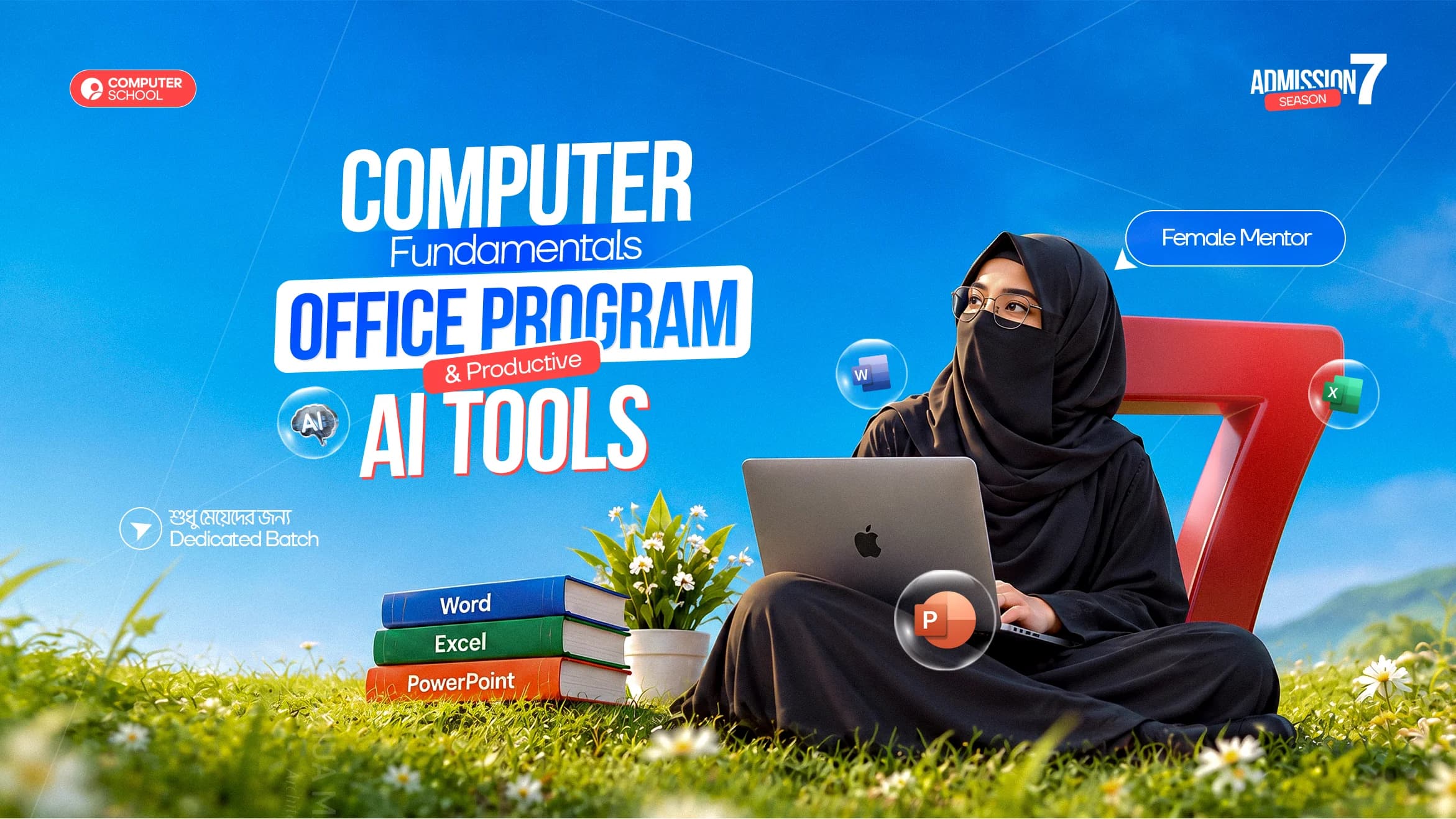 Advanced Office Program & Productive AI Course for Girls